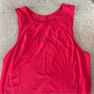 Pink lululemon tank top